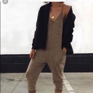 urban outfitters “cooling it” jumpsuit